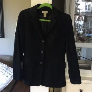 Classic Ann Taylor wool cashmere black blazer